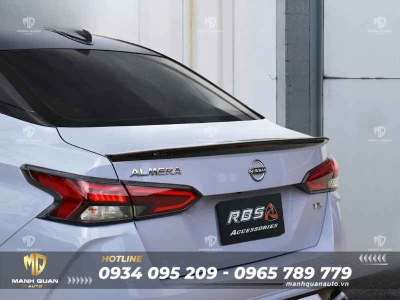 Bodykit Nissan Almera 2023 mẫu IDEO Speed Đuôi gió Bodykit Nissan Almera 2023 mẫu IDEO Speed