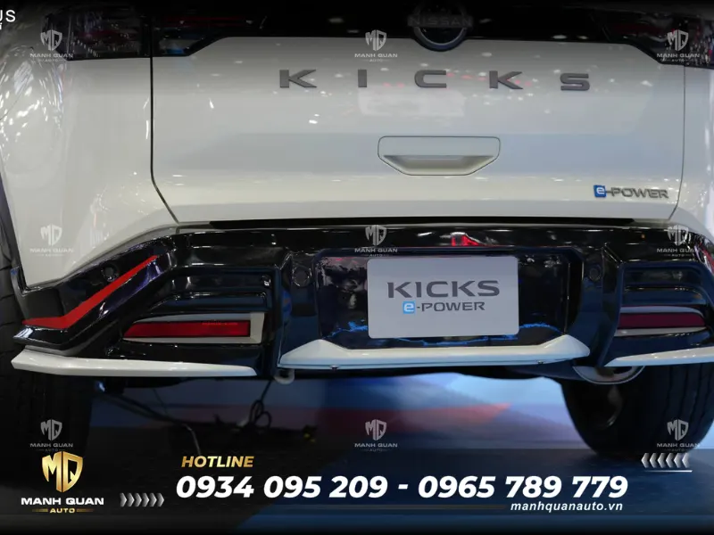 Bodykit Nissan Kicks 2026 mẫu Maximus Ốp cản sau Bodykit Nissan Kicks 2026 mẫu Maximus