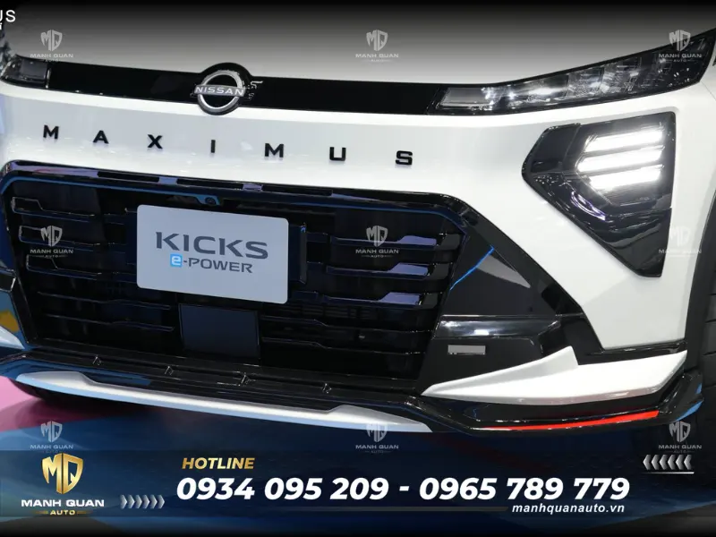 Bodykit Nissan Kicks 2026 mẫu Maximus Ốp cản trước Bodykit Nissan Kicks 2026 mẫu Maximus
