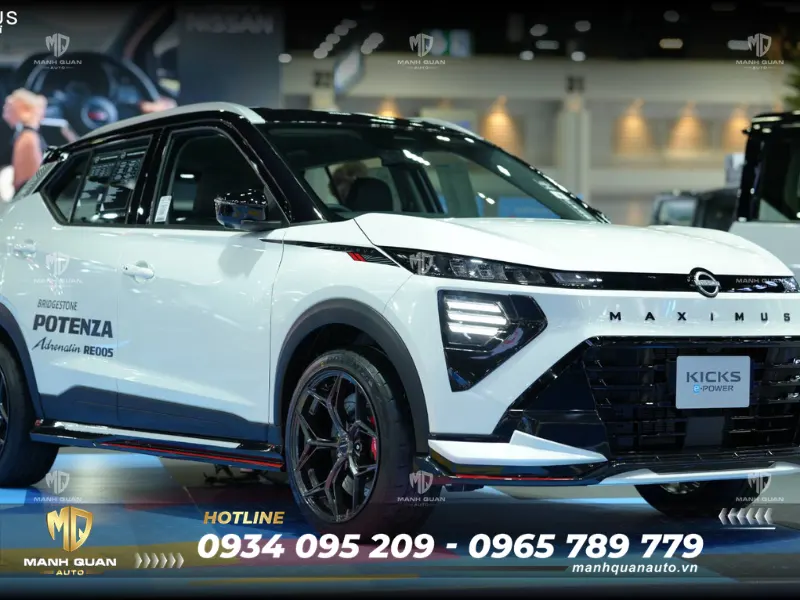 Bodykit Nissan Kicks 2026 mẫu Maximus Bodykit Nissan Kicks 2026 mẫu Maximus