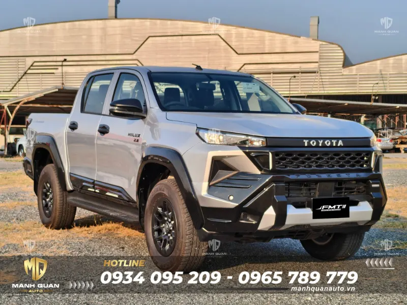 Bodykit Toyota Hilux 2024 mẫu Foresta Bodykit Toyota Hilux 2024 mẫu Foresta