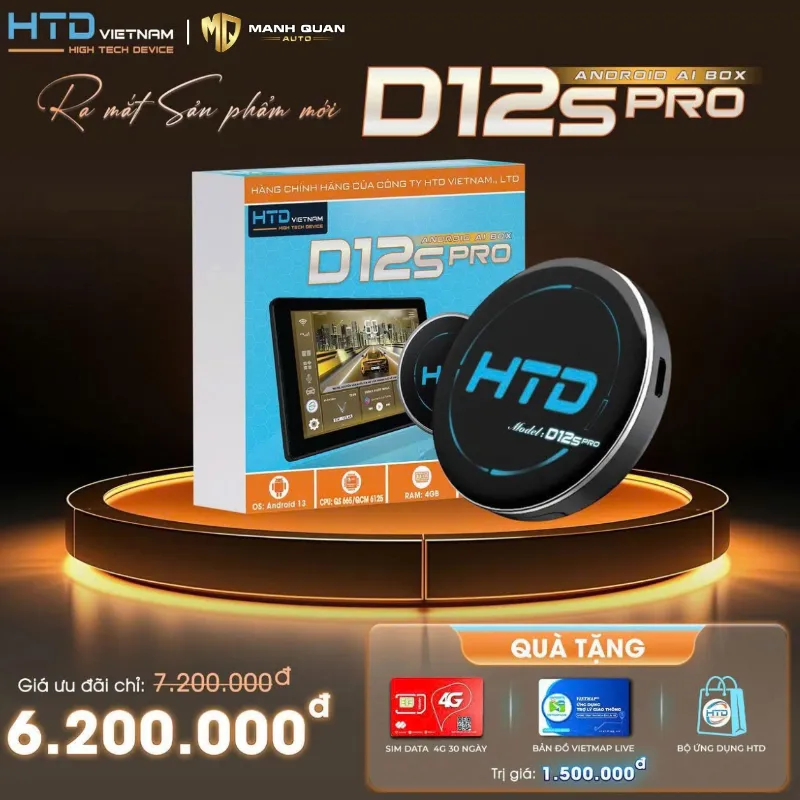Android Box HTD D12S Pro Bảng giá android box HTD D12S Pro