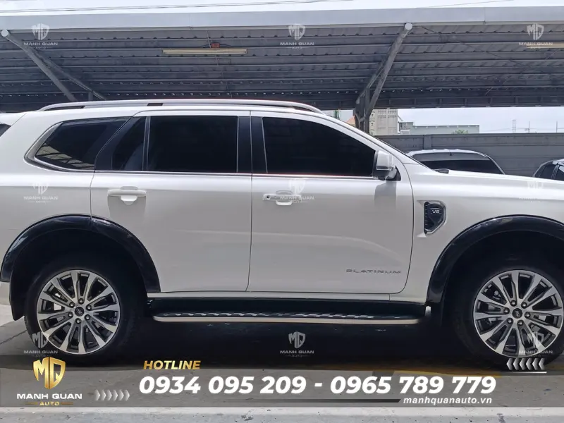 Bodykit Ford Everest 2022-2025 mẫu SR-Limited Ốp cua lốp Bodykit Ford Everest 2022-2025 mẫu SR-Limited