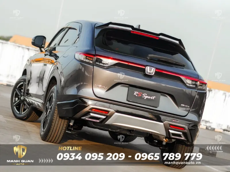 Bodykit Honda HR-V 2022 mẫu RS Sport Ốp cản sau Bodykit Honda HR-V 2022 mẫu RS Sport