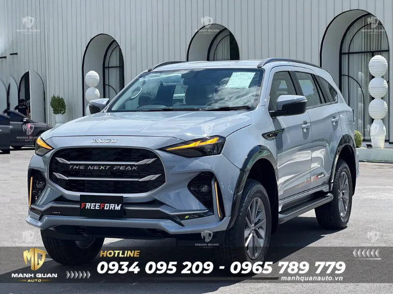 Ốp cản trước Bodykit Isuzu MU-X 2025 mẫu RS-G
