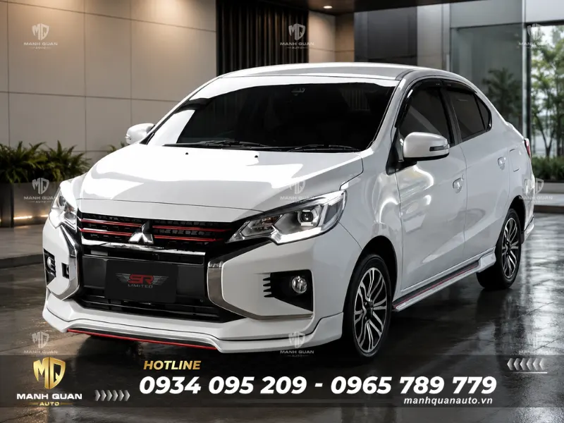 Bodykit Mitsibishi Attrage 2020 mẫu SR-Limited Bodykit Mitsibishi Attrage 2020 mẫu SR-Limited