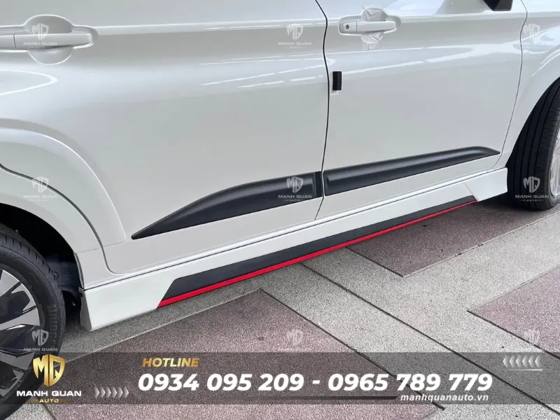Bodykit Totyota Veloz 2022- 2025 Mẫu SR-Limited Ốp hông Bodykit Totyota Veloz 2022- 2025 Mẫu SR-Limited