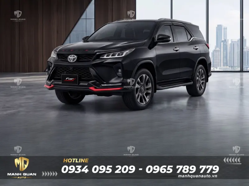 Bodykit Toyota Fortuner 2021 mẫu LGD-R Bodykit Toyota Fortuner 2021 mẫu LGD-R
