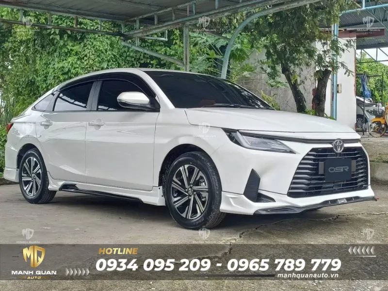 Bodykit Toyota Vios 2022 Mẫu SR-Limited Bodykit Toyota Vios 2022 Mẫu SR-Limited