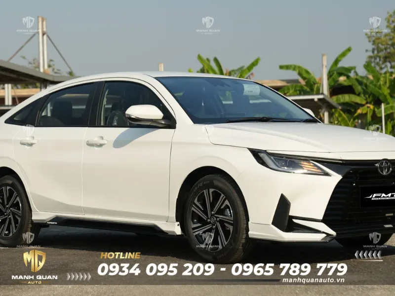 Bodykit Toyota Vios 2023 mẫu Foresta Bodykit Toyota Vios 2023 mẫu Foresta