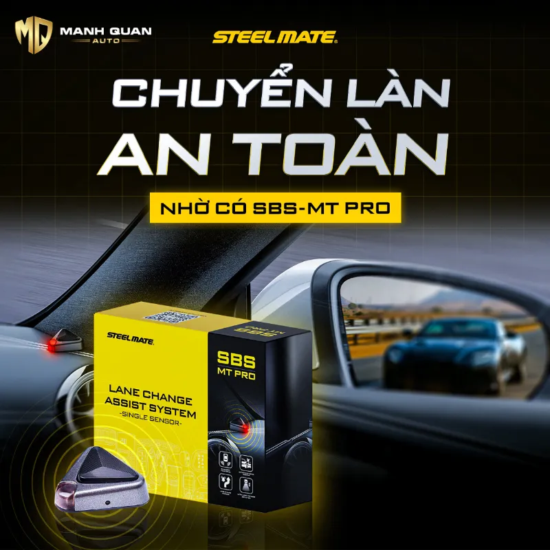 Cảnh Báo Điểm Mù Steelmate SBS-MT Pro Cảnh báo điểm mù Steelmate SBS-MT Pro