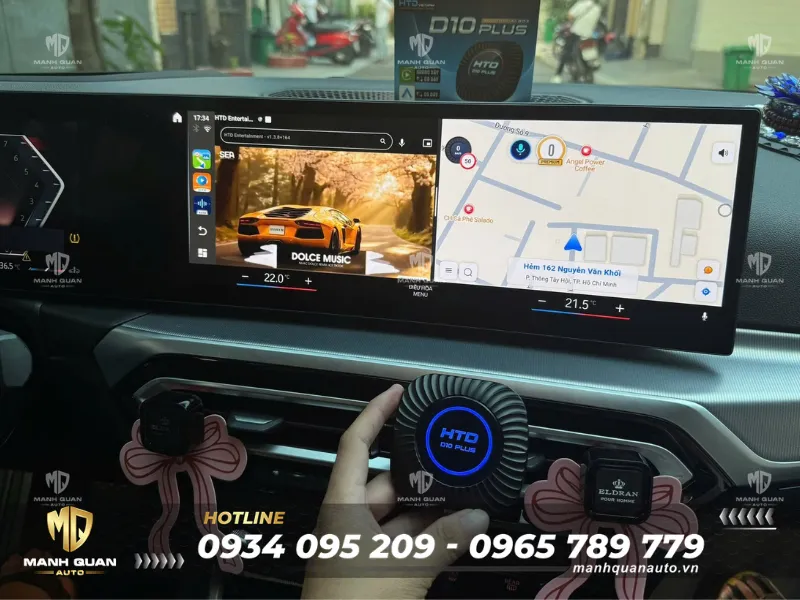 Android box HTD cho ô tô