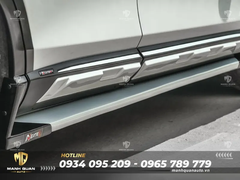 Bodykit Honda HR-V 2023 mẫu Nexter Ốp hông khéo léo hạ thấp trọng tâm thị giác bằng các mảng nổi cá tính kết hợp với các đường viền sáng tạo điểm nhấn
