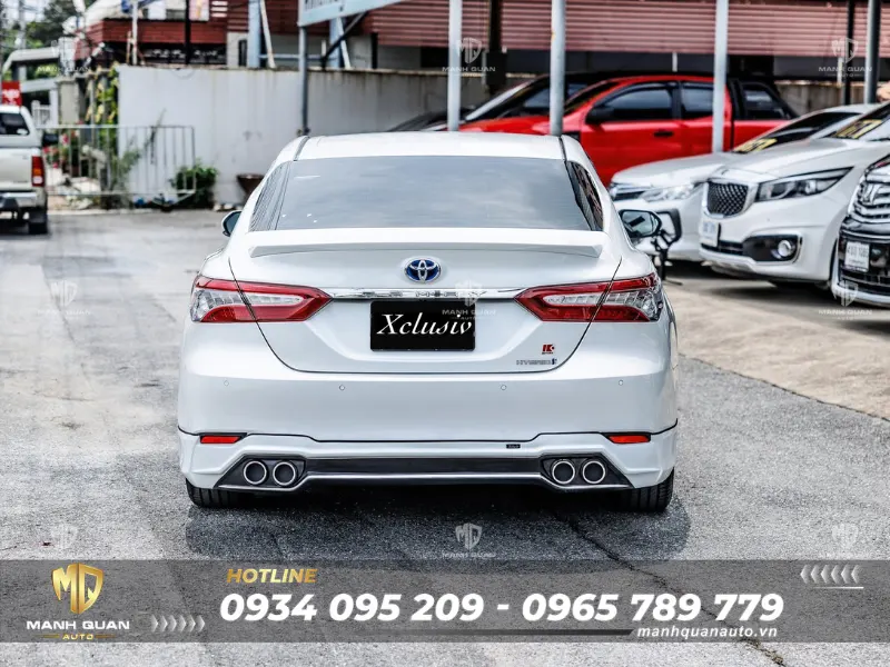 Bodykit Toyota Camry 2019 mẫu Xclusiv Ốp cản sau Bodykit Toyota Camry 2019 mẫu Xclusiv