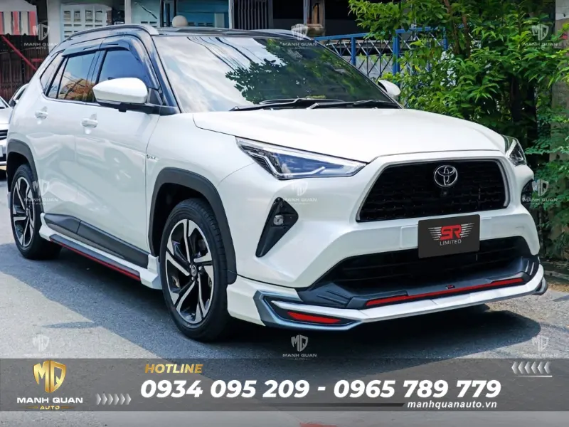 Bodykit Toyota Yaris Cross 2024 mẫu SR-Limited Ốp cản trước Bodykit Toyota Yaris Cross 2024 mẫu SR-Limited