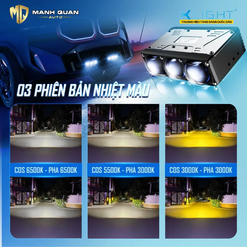 Đèn Gầm Dạng Rời X-Light F30 Ultra Đèn gầm dạng rời X-Light F30 Ultra