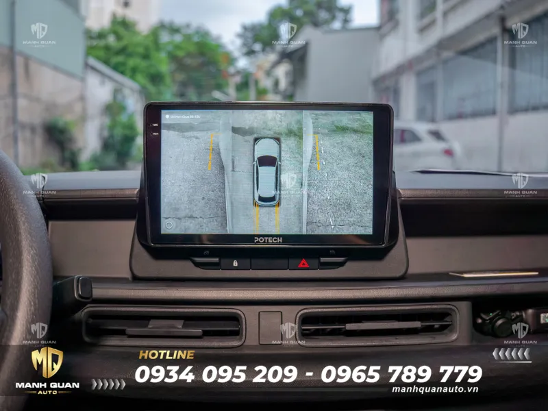 Tổng Hợp Phụ Kiện Cho Vinfast EC Van Cần Thiết Nhất 2026 Màn hình liền camera 360 cho Vinfast EC Van