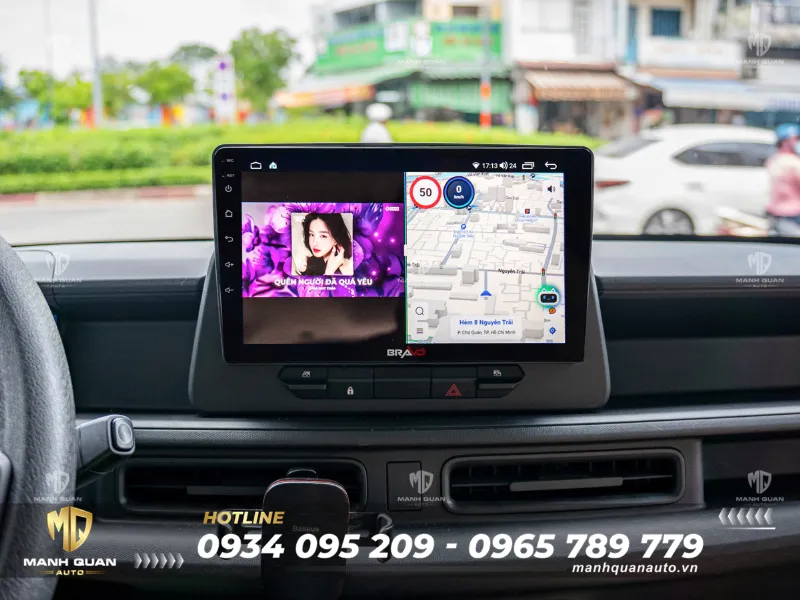 Tổng Hợp Phụ Kiện Cho Vinfast EC Van Cần Thiết Nhất 2026 Màn hình android cho Vinfast EC Van