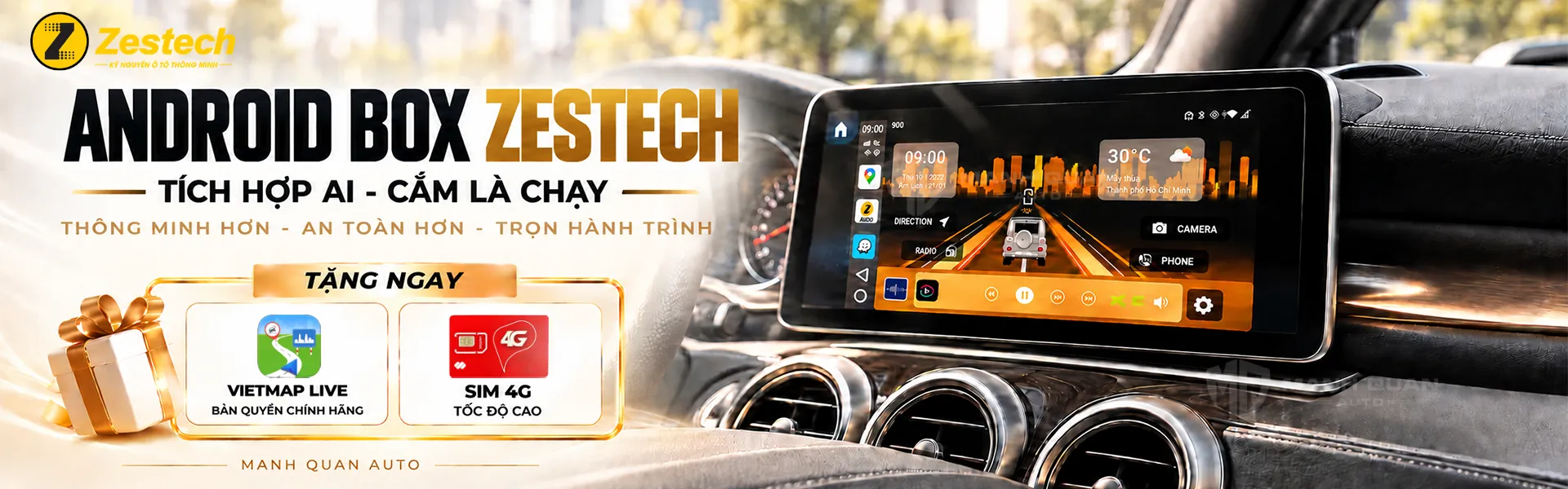 Android Box Zestech: Cắm Là Chạy, Nhanh Chóng, Tiện Ích