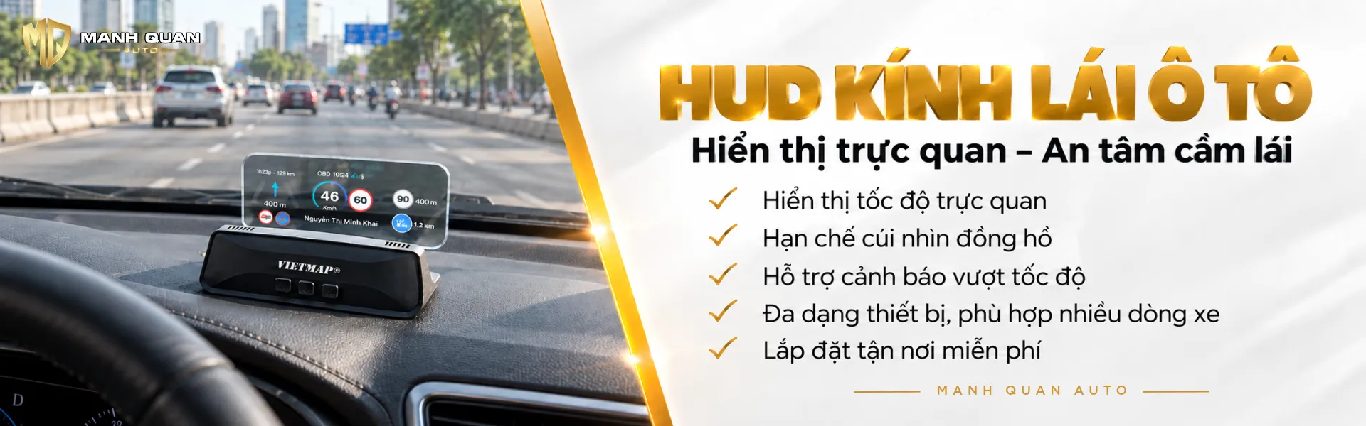 HUD Kính Lái Ô Tô