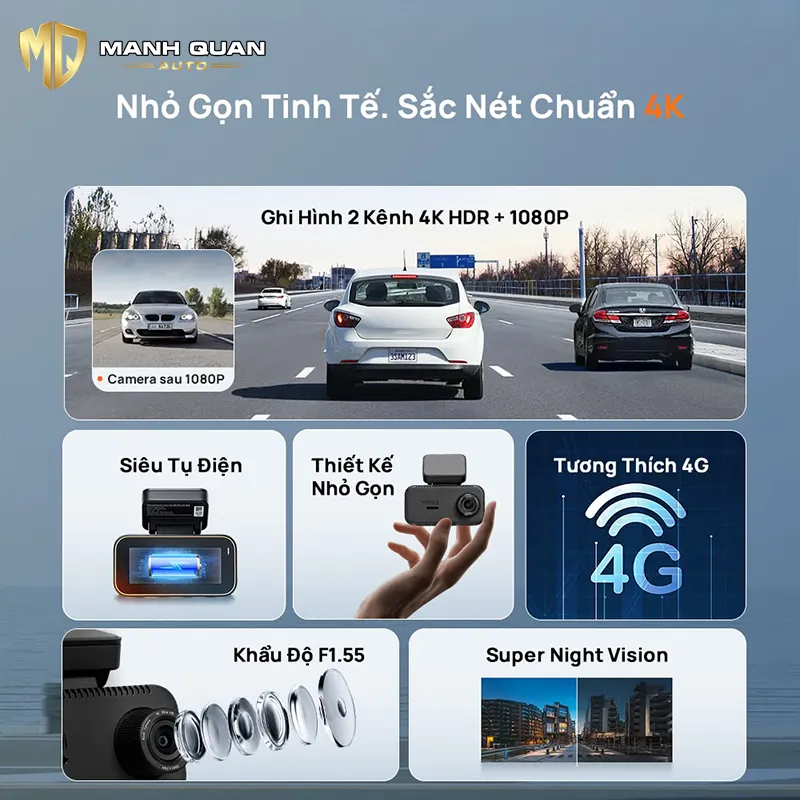 Camera Hành Trình 70mai A810 Lite camera hanh trinh 70mai a810 lite chinh hang