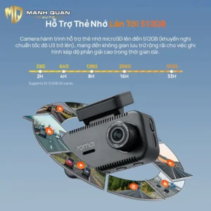 Camera Hành Trình 70mai A810 Lite camera hanh trinh 70mai a810 lite manhquanauto