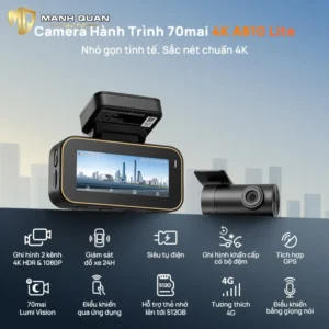 Camera Hành Trình 70mai A810 Lite tinh nang camera hanh trinh 70mai a810 lite